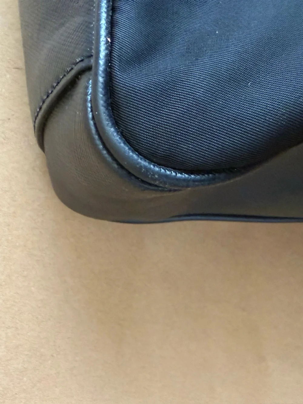 Prada Black Nylon Briefcase